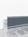 Skirting Dark Grey 2,5mt - 80mm