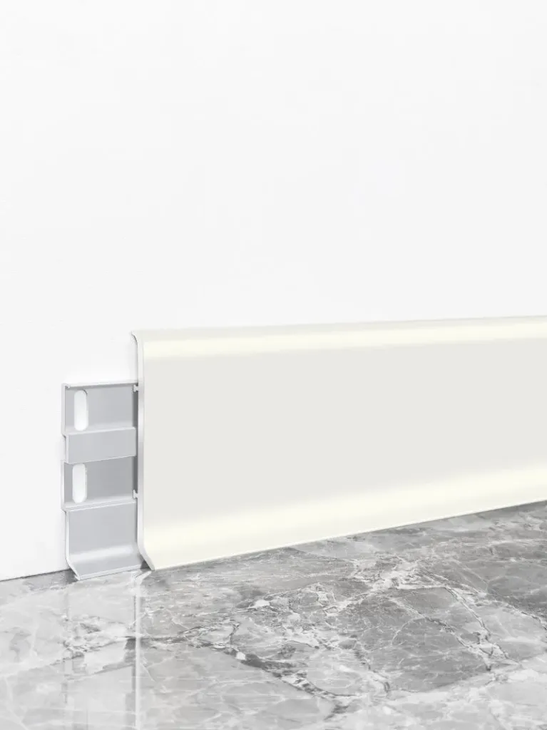 Skirting Warm White 2,5mt - 80mm